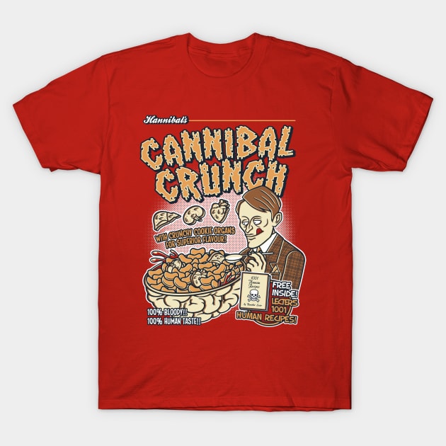 Cannibal Crunch T-Shirt by Arinesart